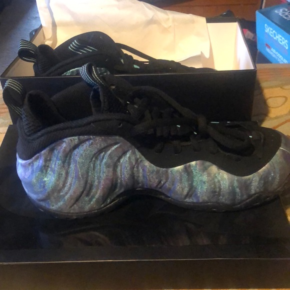 Nike Other - Nike Air Foamposite one PRM , size 8, green-black